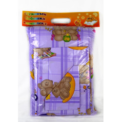 Бебешко спално бельо Ранфорс  - Мече 